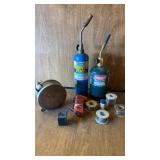 PROPANE FUEL TORCHES, SOLDERING WIRE AND GUN