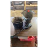 COAL BUCKET AND SHOVEL