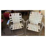 2 LAWN CHAIRS