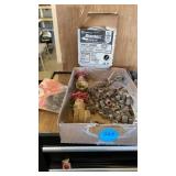 FITTINGS, WIRING AND -VALVES FOR PIPES