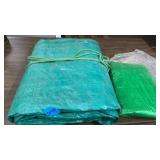 SMALL AND BIG TARPS GOOD CONDITION
