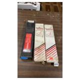 3 BOXES OF WELDING RODS ALL FULL