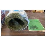 ROLL OF TWINE AND JOHN DEERE 3020  TRACTOR MANUAL