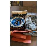 WIRE, ELECTRICAL BOXES, SHEET RUBBER