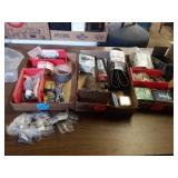 ELECTRICAL ITEMS, SCREWS, MISCELLANOUS  ITEMS