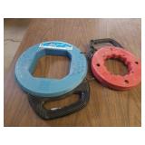 2 STEEL WIRING FISH TAPES