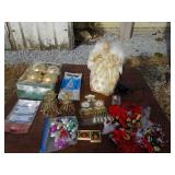 LIGHTED FIBER OPTIC ANGEL, MISCELLANOUS ITEMS