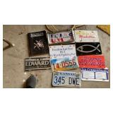 2,KANSAS LICENSE PLATES AND OTHER ADVERTISING
