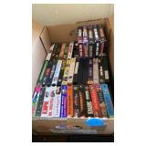 BOX OF VHS MOVIES