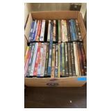 BIX OF DVDS MANY CLASSIC MOVIES