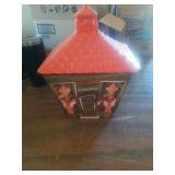 SCHOOL HOUSE COOKIE JAR