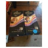 2  PORCELAIN MUSICAL DOLLS - CAROLINE AND MARY