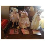 3 PORCELAIN DOLLS- "DRESS REHEARSAL"  " ASHLEY"