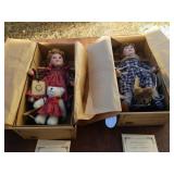 2 BOYDS BEARS YESTERDAY