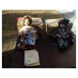 2 BOYDS BEARS YESTERDAY