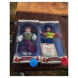 2 COLLECTORS CHOICE PORCELAIN DOLLS