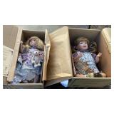 2 BOYDS DOLLS- YESTERSAYS CHILD-LYNNE WITH JIGSAW