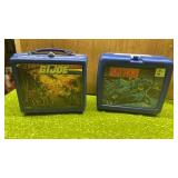 GI JOE AND BATMAN THERMOS - NO DRINK CONTAINERS