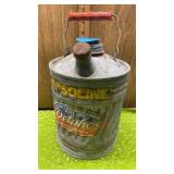 VINTAGE DEPHIS FALLON GALVANIZED GAS CAN