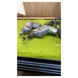 1/4" AND 1/2" ELECTRIC DRILLS