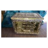 METAL BOX MADE OF VINTAGE WALL HANGINGS