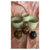 LITTLE JUG CROCKS AND 3 CROCKS