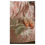 VINTAGE JUICE GLASSES AND ASSORTED GLASSWARE