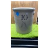 10GAL BIRCH LEAF CROCK