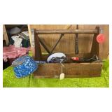 HOMEMADE TOOL BOX MADE FROM ROYAL COLA CRATE AND