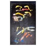 LURES WITH AND WITHOUT HOOKS