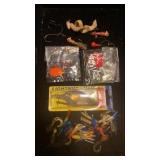 LIGHTING SHAD, OTHER LURES WITH & WITHOUT HOOKS