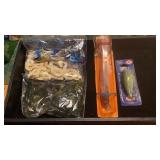 2 LURES IN PKG & 3 BAGS HOOKLESS LURES