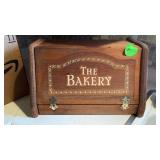 WOODEN BREAD BOX