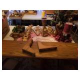 40" X 10" SHELF AND OTHER WALL AND MISCELLANOUS