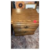 2 DRAWER END TABLE OR NIGHT STAND
