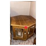 HEGAGON END TABLE