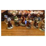 4HOMECO FIGURINES AND 2 CERAMIC