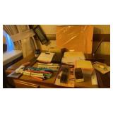 OFFICE SUPPLIES WITH DESK CALENDAR HOLDER