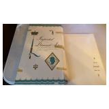 2 IMPORTED DAMASK SETS