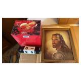 JESUUS PICTURE, CUBE CALENDAR  AND MIKSASA DISH
