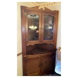 CORNER CHINA HUTCH
