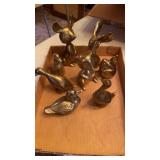 MICE AND DUCKS BRASS PIECES