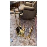 6 PIECE FIRE PLACE SET