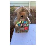 HAPPY EASTER BIRD HOUSE