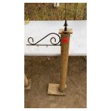 SIGN HANGER POST 40IN TALL
