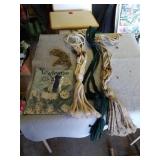 3 PLANT HANGERS, WELCOME SIGN, FLORAL MOSS AND