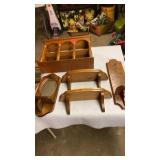 WOOD SHELVES