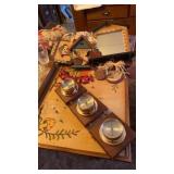 BULLETIN BOARD WOODEN HOUSES FOR WALL-