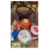 PAPER PLATES,CUPS, PLASTIC WAEE, TABLE CLOTH x