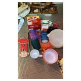 LARGE MEASURING BOWL, COFFEE, FIREKING BOWLS WND